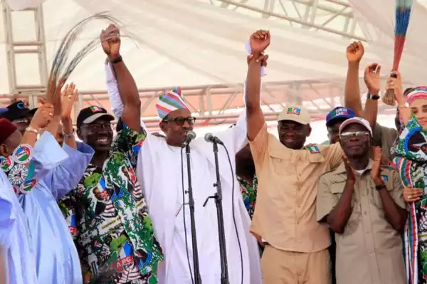 Edo election: Obaseki thanks Buhari, Oshiomhole for victory